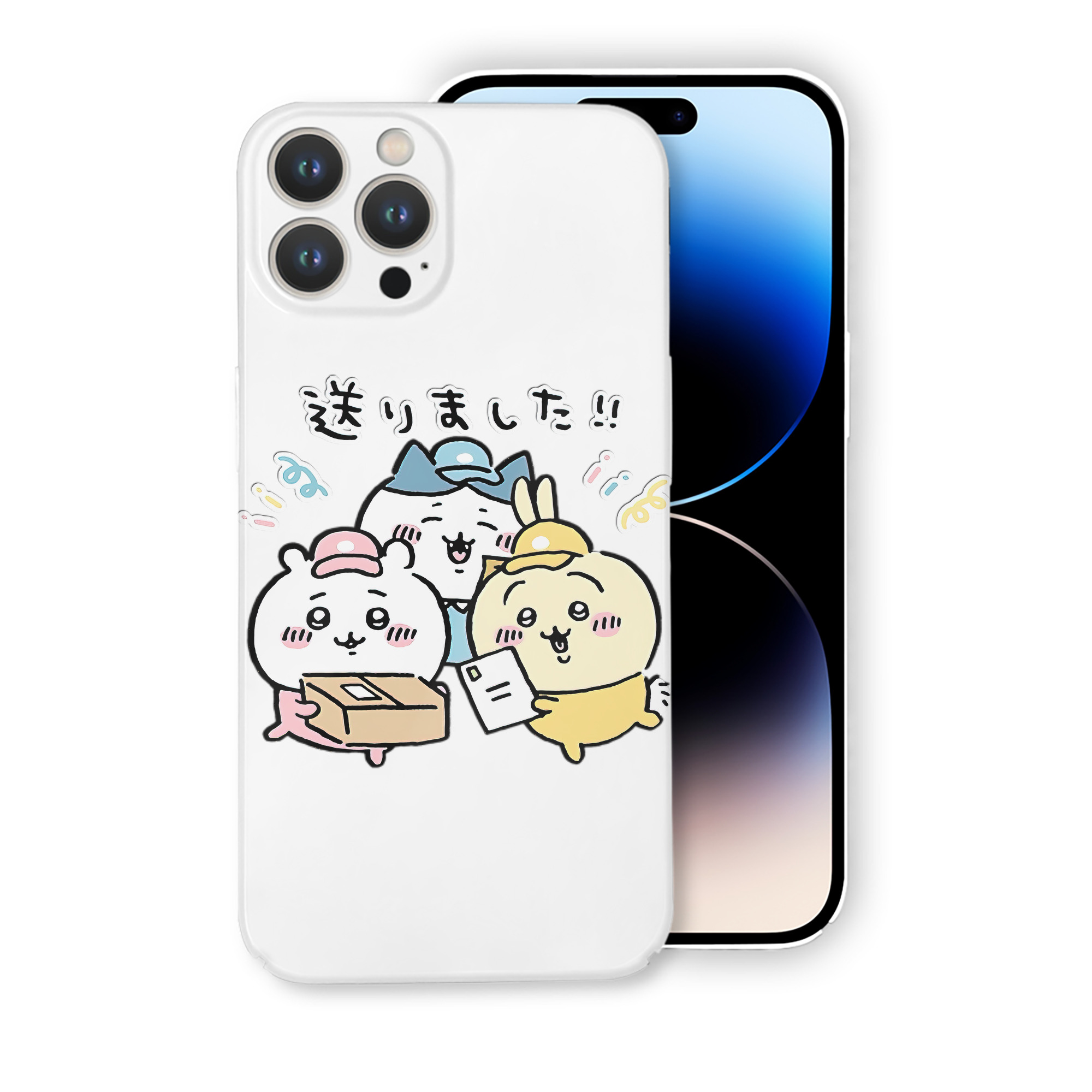 （画像用） ちいかわ ハチワレ Chii-kawa hachiware 【iPhone 14シリーズ対応】ハードケース